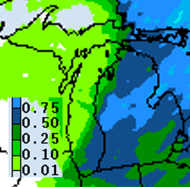 Precipitation forecast for Aug. 17-24.